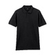 Футболка поло PREMIUM COTTON ADULT DOUBLE PIQUE, ЧЕРНЫЙ 2XL