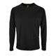 Футболка с длинным рукавом Sporty LSL Men черная, размер 3XL