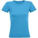 Футболка женская Regent Fit Women, ярко-бирюзовая, размер L