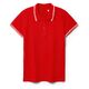 Рубашка поло женская Virma Stripes Lady, красная, размер L