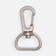 Застежка-карабин Snap Hook, M, серебристая