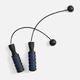Беспроводная скакалка Silentino, черная с синим