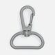 Застежка-карабин Snap Hook, L, серая