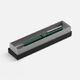 Ручка шариковая Blade Soft Touch в футляре, зеленая