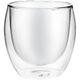 Стакан с двойными стенками Glass Bubble, бесцветный