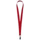 Лента для бейджа Neckband, красная