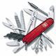 Офицерский нож CyberTool L, полупрозрачный красный
