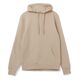 Толстовка с капюшоном унисекс Hoodie, бежевая, размер XS