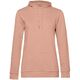 Толстовка с капюшоном женская Hoodie, бежевая (nude), размер L