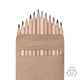 Цветные карандаши KINDERLINE middle,12 цветов