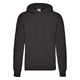 Толстовка CLASSIC HOODED 3XL черный 80% хлопок, 20% полиэстер, плотность 280г/м2