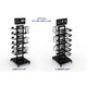 Стойка напольная с образцами_ATLANTIS BLACK RETAIL DOUBLE SIDE DISPLAY