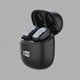 Беспроводные наушники с микрофоном Air Buds Pro, TWS, BT 5.3, LED, 300 мАч, черный, Deppa