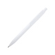 Unica шариковая ручка из переработанной пластмассы - Белый (черные чернила)