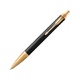 Шариковая ручка Parker IM Premium Black GT, стержень: M, цвет чернил: blue, в подарочной упаковке.