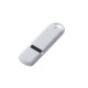 USB-флешка на 16 ГБ 3.0 USB, с покрытием soft-touch, белый