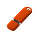 USB-флешка на 32 ГБ с покрытием soft-touch, оранжевый