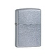 Зажигалка ZIPPO Classic с покрытием Street Chrome™, латунь/сталь, серебристая, матовая, 38x13x57 мм