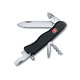 Нож перочинный VICTORINOX Picknicker, 111 мм, 11 функций, с фиксатором лезвия, чёрный