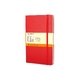 Записная книжка Moleskine Classic (в линейку) в твердой обложке, Pocket (9x14см), красный