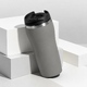 Термокружка "Double wall mug C1", soft touch, 350 мл, серый