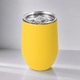 Термокружка "Vacuum mug C1", soft touch, 370мл, желтый