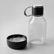 Бутылка для воды 2-в-1 «Dog Bowl Bottle» со съемной миской для питомцев, 1500 мл, черный