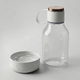 Бутылка для воды 2-в-1 «Dog Bowl Bottle» со съемной миской для питомцев, 1500 мл, белый