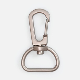 Застежка-карабин Snap Hook, M, серебристая