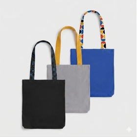 Шопер-конструктор Bolsa с широкими ручками для полноцветной печати