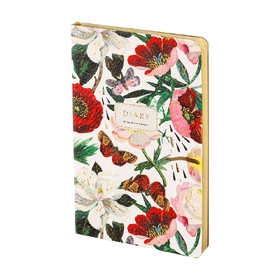 ЕЖЕДНЕВНИК А5 FLEX "FLORA.Пионы"