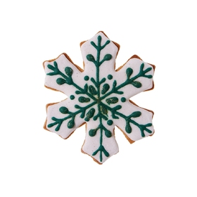 Пряник имбирный "Снежинка"