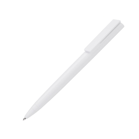 Ручка пластиковая шариковая "Taper Solid", матовый белый