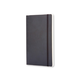 Записная книжка Moleskine Classic Soft (нелинованный), Large (13х21см), черный