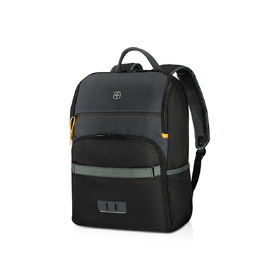 Рюкзак WENGER Move 16", чёрный, переработанный ПЭТ, 33 x 19 x 44 см, 22 л