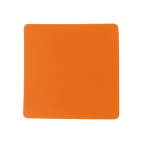ПАТЧ КВАДРАТ soft-touch (оранжевый ) 5,5 х 5,5 см