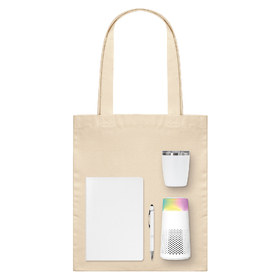 Подарочный набор Велком Пак Гэлакси (Welcome Pack Galaxy), белый (термокружка, очиститель воздуха, ежедневник, ручка, шоппер)