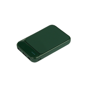 Внешний аккумулятор с подсветкой Старлайт PB (Starlight PB) 5000 mAh, зеленый