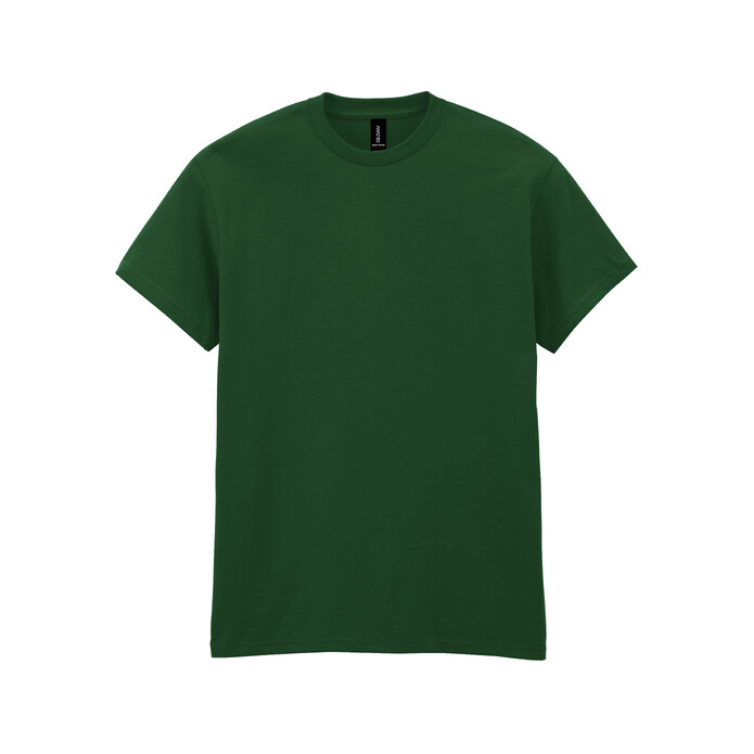 Футболка HEAVY COTTON, ТЕМНО-ЗЕЛЕНЫЙ 4XL