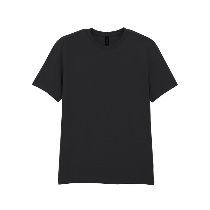 Футболка SOFTSTYLE, ЧЕРНЫЙ 5XL