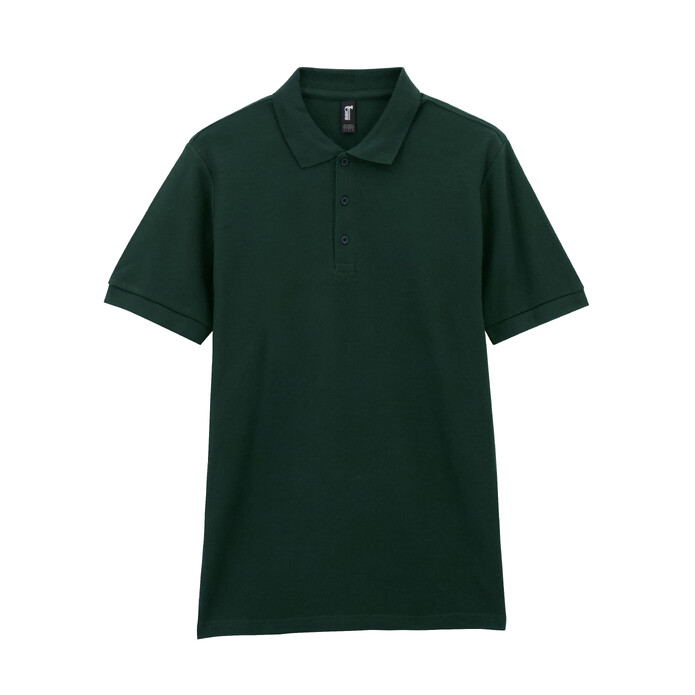 Футболка поло PREMIUM COTTON ADULT DOUBLE PIQUE, ХАКИ 2XL