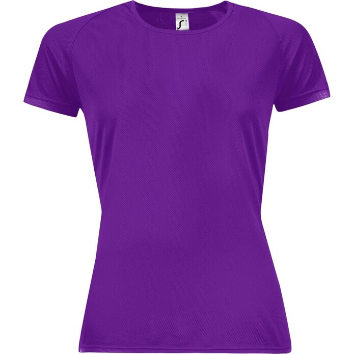 Футболка женская Sporty Women 140 темно-фиолетовая, размер XXL
