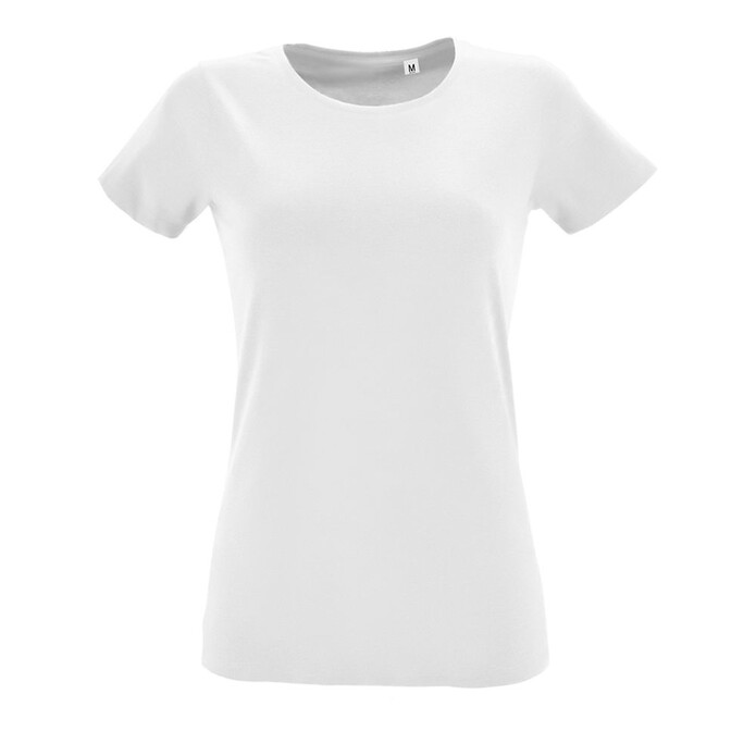 Футболка женская Regent Fit Women белая, размер XXL