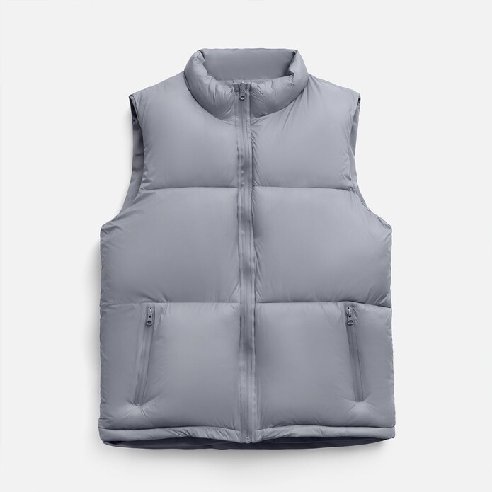 Жилет двусторонний V2, серый, размер 3XL/4XL