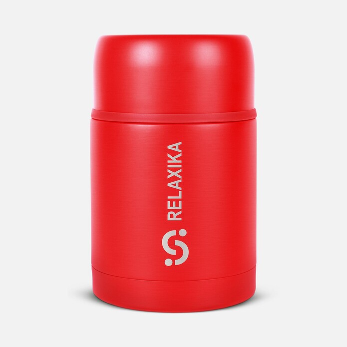 Термос для еды Relaxika 700, красный