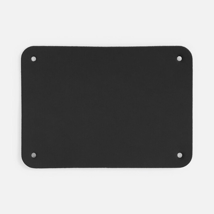 Лейбл Eta Soft Touch, XL, черный