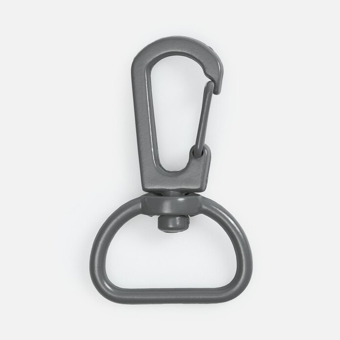 Застежка-карабин Snap Hook, M, серая