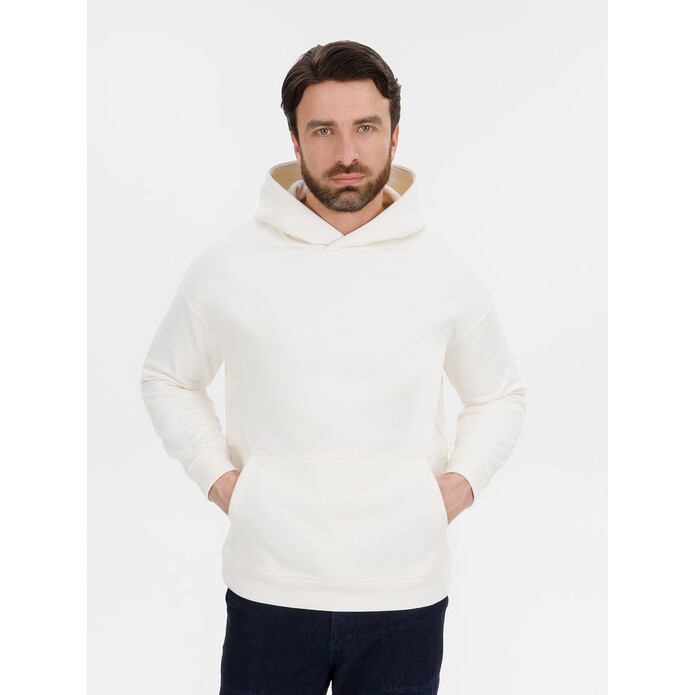Худи оверсайз унисекс Snuggie, молочно-белое, размер XL/XXL