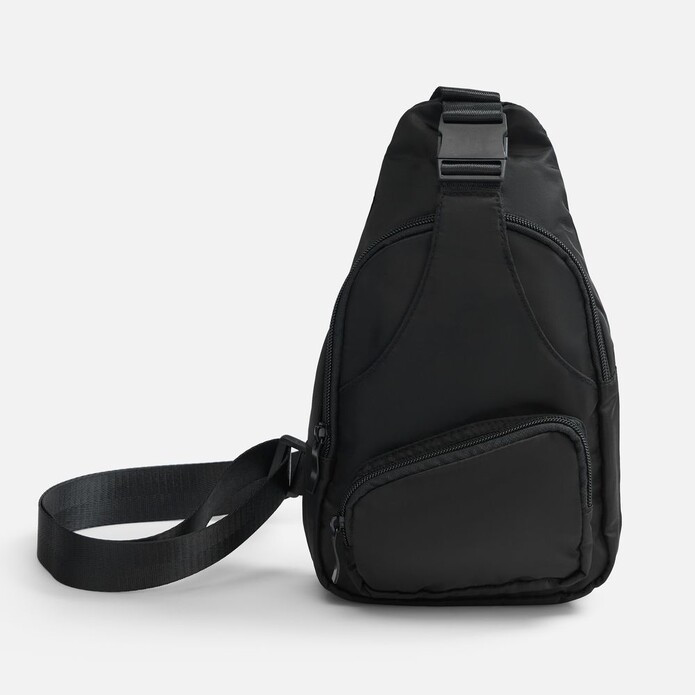 Спортивный кросс-боди рюкзак Bagventure, черный
