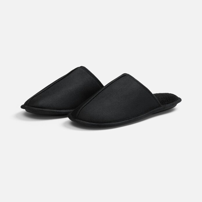 Тапочки домашние Norridge, размер 43-45, черные